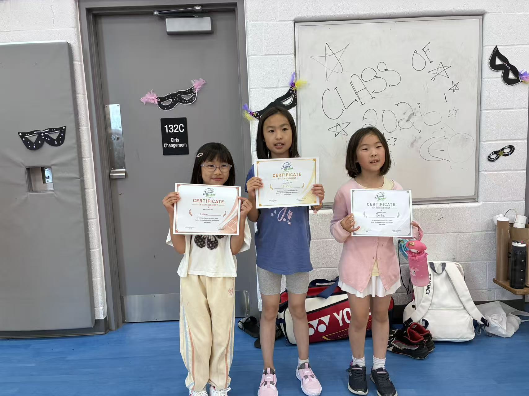 Junior Birdies badminton event photo